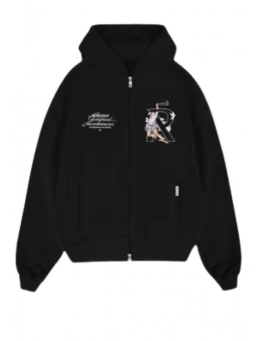 Hanorac REPRESENT, Hermes God, Zip Detail, Black - MLM4640001 Hanorac REPRESENT, Hermes God, Zip Detail, Black - MLM4640001