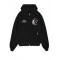 Hanorac REPRESENT, Hermes God, Zip Detail, Black