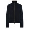 JACHETA MOORER,Bellati-LS9 blue down jacket in wool and cashmere