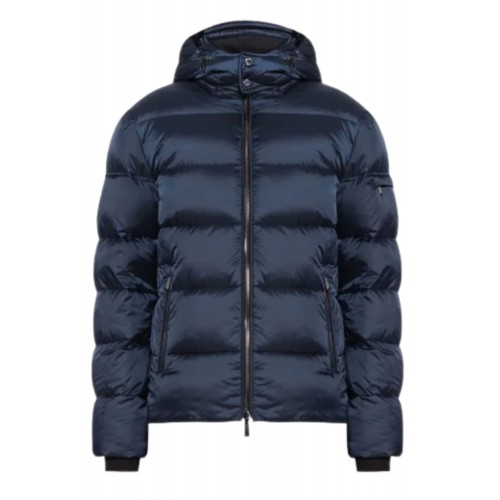 Geaca MOORER, Puffer, Quilted, Navy Blue Geaca MOORER, Puffer, Quilted, Navy Blue