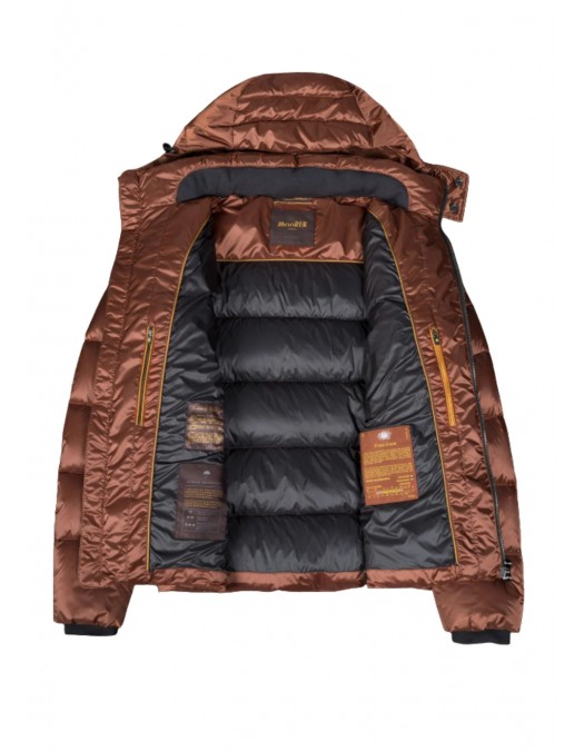 Geaca MOORER, Puffer, Quilted, Whisky - MOUGI100134TEPA174