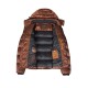 Geaca MOORER, Puffer, Quilted, Whisky - MOUGI100134TEPA174