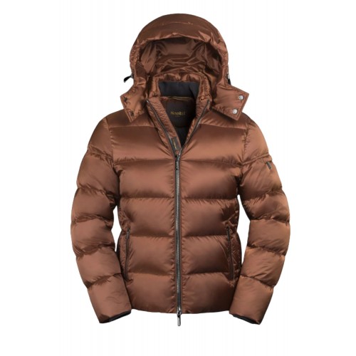 Geaca MOORER, Puffer, Quilted, Whisky Geaca MOORER, Puffer, Quilted, Whisky