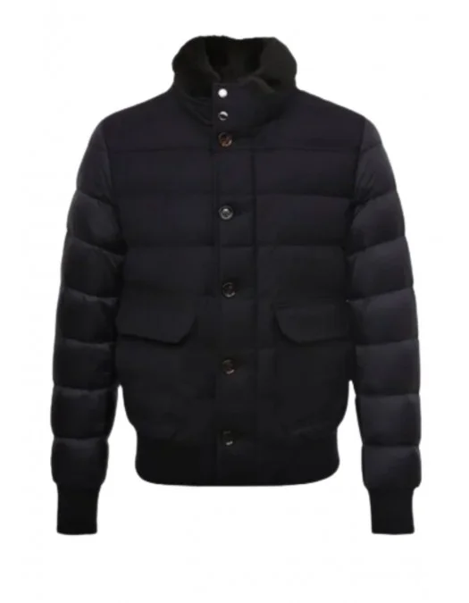 Geaca MOORER, Boomer, Wool, Navy Blue - MOUGI100177TEPA23