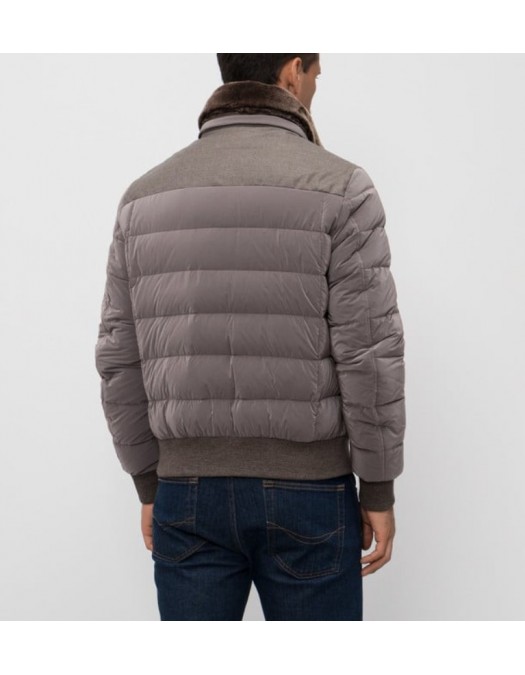 Geaca MOORER, Boomer, Wool, Beige - MOUGI100177TEPAC48 Geaca MOORER, Boomer, Wool, Beige - MOUGI100177TEPAC48