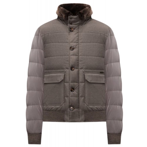 Geaca MOORER, Boomer, Wool, Beige Geaca MOORER, Boomer, Wool, Beige