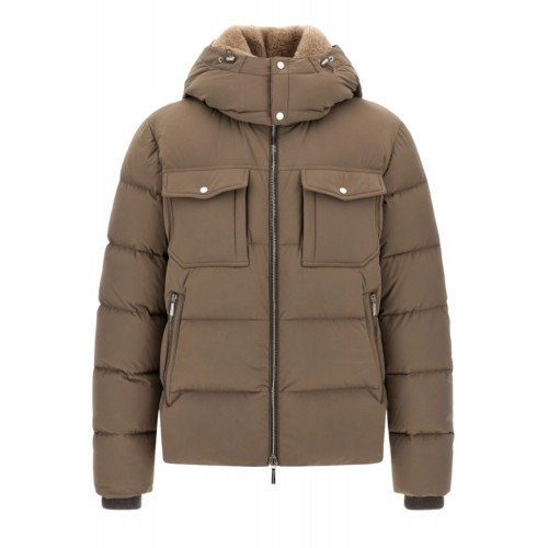 Geaca MOORER, Alarick-KN Jas Beige Geaca MOORER, Alarick-KN Jas Beige