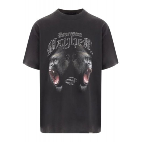 Tricou Represent, Mayhem Print, Black, Regular Fit Tricou Represent, Mayhem Print, Black, Regular Fit