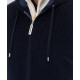 Jacheta STEFANO RICCI, Blue velvet jacket with cashmere - MZJ5300090CTC01T9005 Jacheta STEFANO RICCI, Blue velvet jacket with cashmere - MZJ5300090CTC01T9005