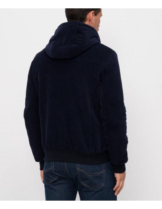 Jacheta STEFANO RICCI, Blue velvet jacket with cashmere - MZJ5300090CTC01T9005 Jacheta STEFANO RICCI, Blue velvet jacket with cashmere - MZJ5300090CTC01T9005