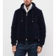Jacheta STEFANO RICCI, Blue velvet jacket with cashmere - MZJ5300090CTC01T9005 Jacheta STEFANO RICCI, Blue velvet jacket with cashmere - MZJ5300090CTC01T9005