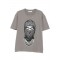 Tricou IH NOM UH NIT, Grey graphic-print T-shirt