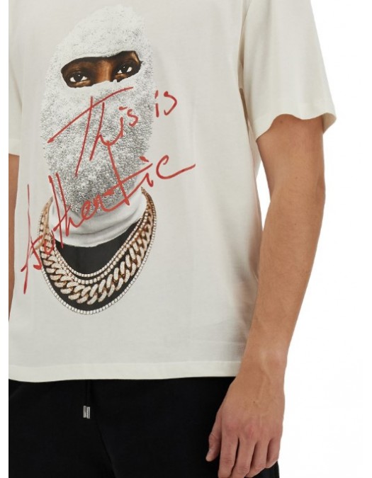 Tricou IH NOM UH NIT, This Is Authentic Mask, Regular, White - NUW25259081