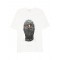 Tricou Ih Nom Uh Nit,White mask-print T-shirt