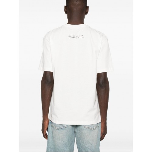 Tricou Ih Nom Uh Nit,White mask-print T-shirt Tricou Ih Nom Uh Nit,White mask-print T-shirt
