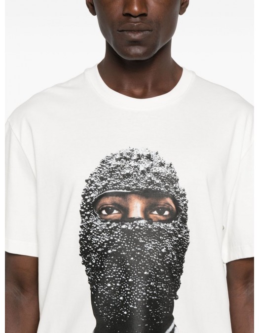 Tricou Ih Nom Uh Nit,White mask-print T-shirt - NUW25265081