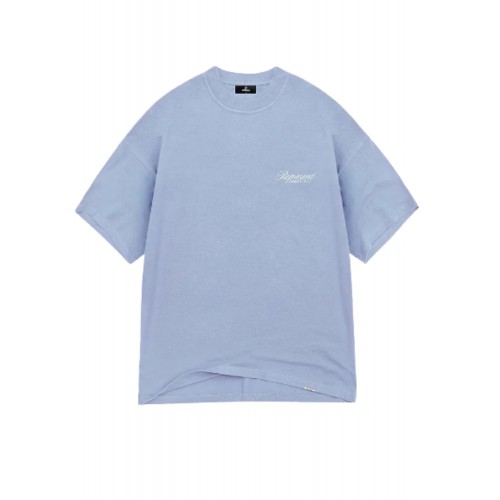 TRICOU REPRESENT, Owners Club Script, Dusty Blue, Regular Fit TRICOU REPRESENT, Owners Club Script, Dusty Blue, Regular Fit