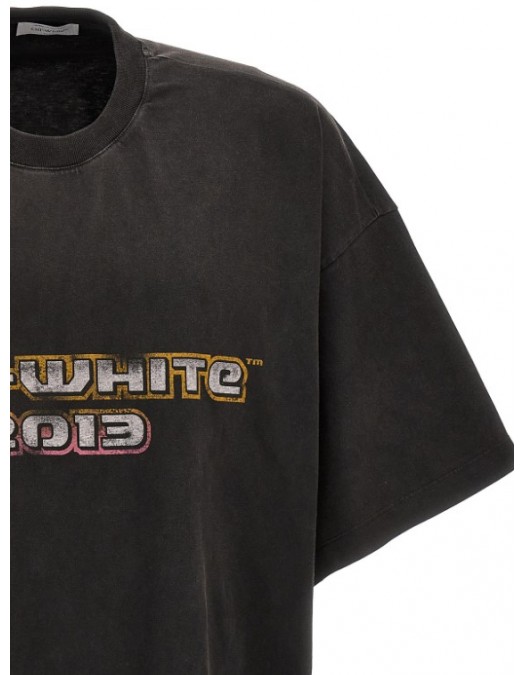 Tricou OFF WHITE, Black Digit Bacchus. Black - OMAA027F23JER0061084 Tricou OFF WHITE, Black Digit Bacchus. Black - OMAA027F23JER0061084