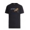 TRICOU OFF WHITE,Cupid Arrow Graphic Print Cotton T-shirt In Black