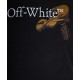 TRICOU OFF WHITE,Cupid Arrow Graphic Print Cotton T-shirt In Black - OMAA027F25JER00C1301 TRICOU OFF WHITE,Cupid Arrow Graphic Print Cotton T-shirt In Black - OMAA027F25JER00C1301