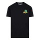 Tricou OFF WHITE, Multicolor Paint Arrows, Negru - OMAA027S23JER0041084 Tricou OFF WHITE, Multicolor Paint Arrows, Negru - OMAA027S23JER0041084
