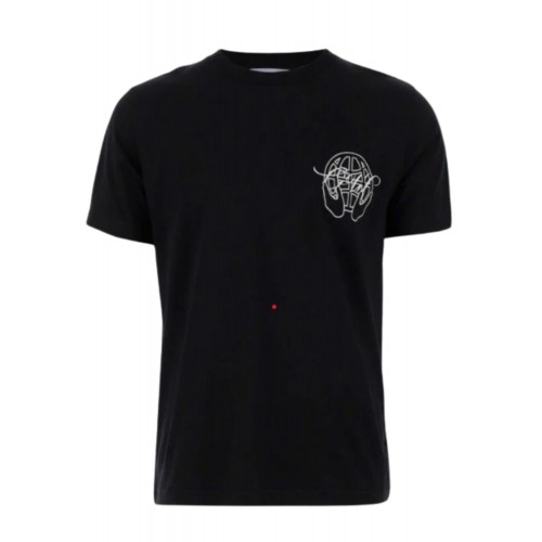 Tricou OFF WHITE, Black Arrows, Negru, Slim Fit Tricou OFF WHITE, Black Arrows, Negru, Slim Fit