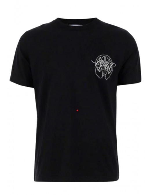 Tricou OFF WHITE, Black Arrows, Negru - OMAA027S23JER0071001 Tricou OFF WHITE, Black Arrows, Negru - OMAA027S23JER0071001