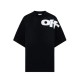 Tricou OFF WHITE, Script Print, Black - OMAA120F24JER00G1001 Tricou OFF WHITE, Script Print, Black - OMAA120F24JER00G1001