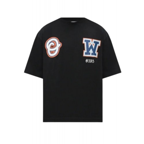 Tricou OFF WHITE, Wizzard Print, Black, Skate Fit Tricou OFF WHITE, Wizzard Print, Black, Skate Fit