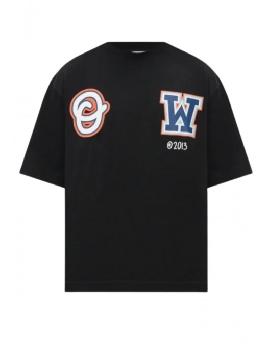 Tricou OFF WHITE, Wizzard Print, Black - OMAA120F24JER00Q0184 Tricou OFF WHITE, Wizzard Print, Black - OMAA120F24JER00Q0184