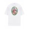 Tricou OFF WHITE, Fresco Paint Print, White, Skate Fit