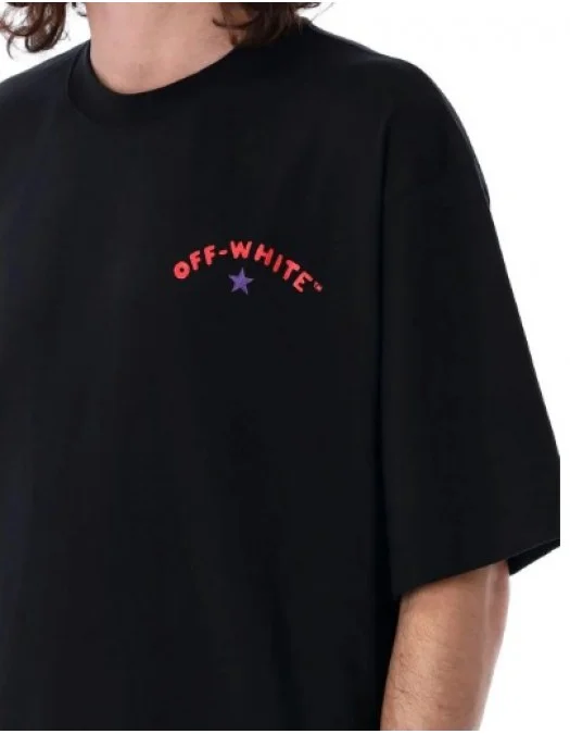 Tricou OFF WHITE, Printed Logo, OMAA120S25JER0081001 - OMAA120S25JER0081001