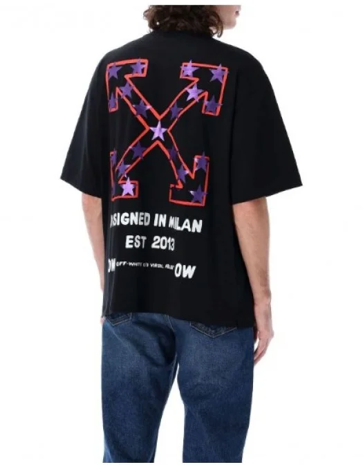 Tricou OFF WHITE, Printed Logo, OMAA120S25JER0081001 - OMAA120S25JER0081001