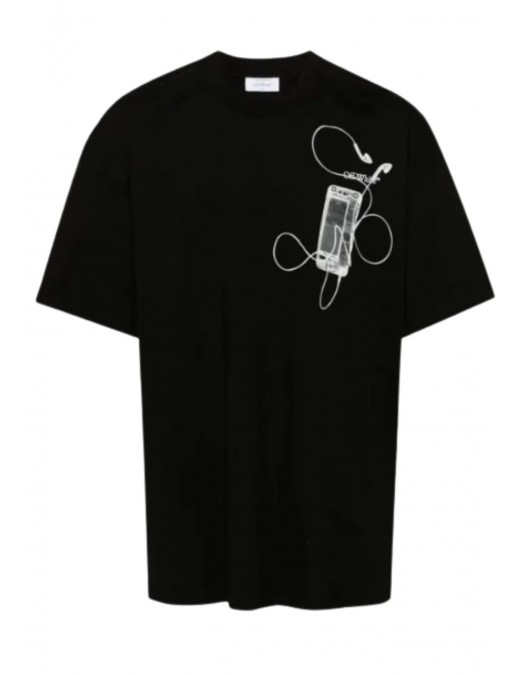 Tricou OFF WHITE, Scan Arr Oversized - OMAA161S24JER0021006 Tricou OFF WHITE, Scan Arr Oversized - OMAA161S24JER0021006