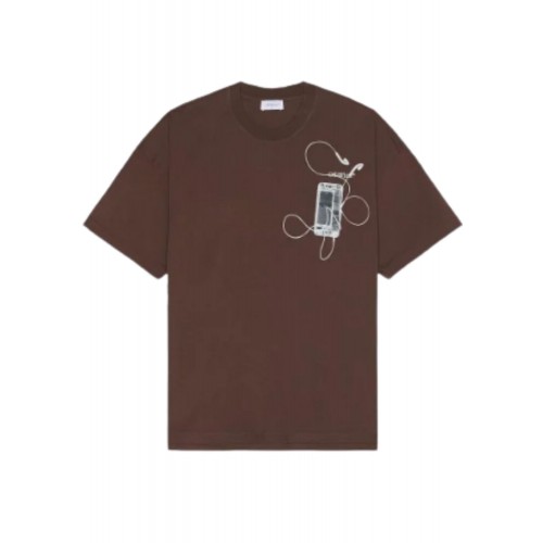 Tricou OFF WHITE, Scan Arr Oversized OMAA161S24JER0022806 Tricou OFF WHITE, Scan Arr Oversized OMAA161S24JER0022806