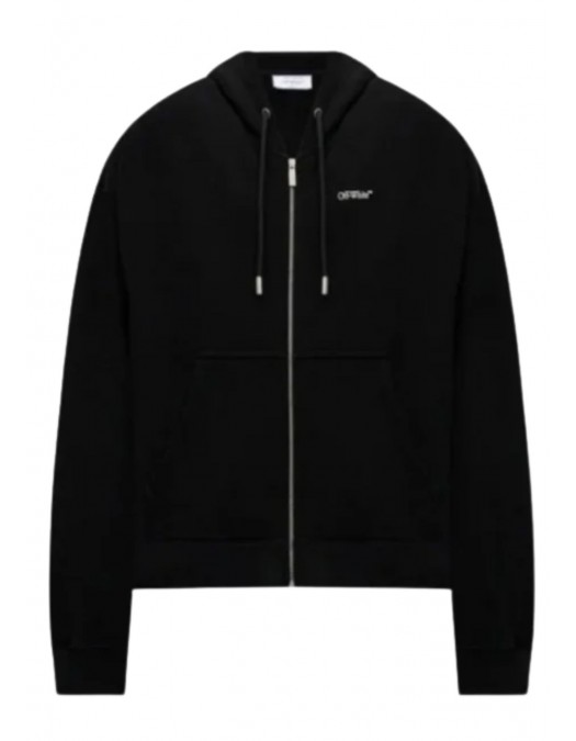 Hanorac OFF WHITE, Barber Arrow, Black - OMBE015S25FLE0041042 Hanorac OFF WHITE, Barber Arrow, Black - OMBE015S25FLE0041042
