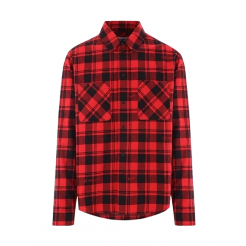 CAMASA OFF WHITE , Imprimeu Carouri, OMGE030C99FAB0018500 CAMASA OFF WHITE , Imprimeu Carouri, OMGE030C99FAB0018500