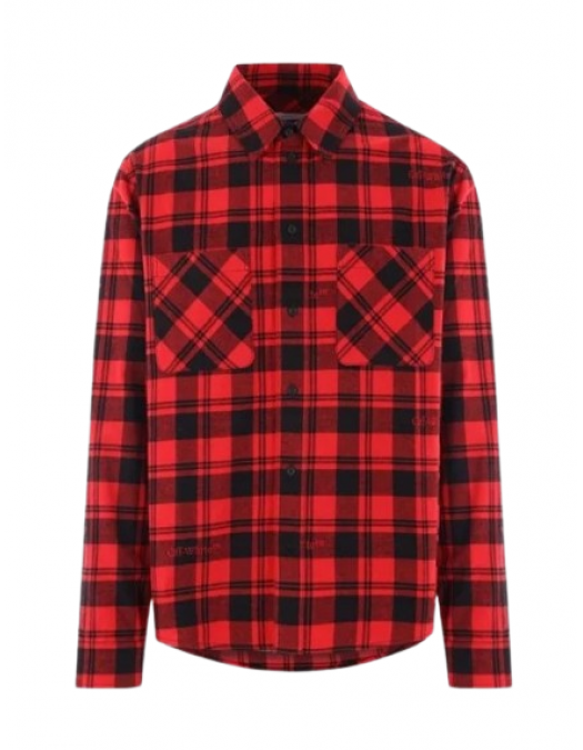 CAMASA OFF WHITE , Imprimeu Carouri, OMGE030C99FAB0018500 - OMGE030C99FAB0018500