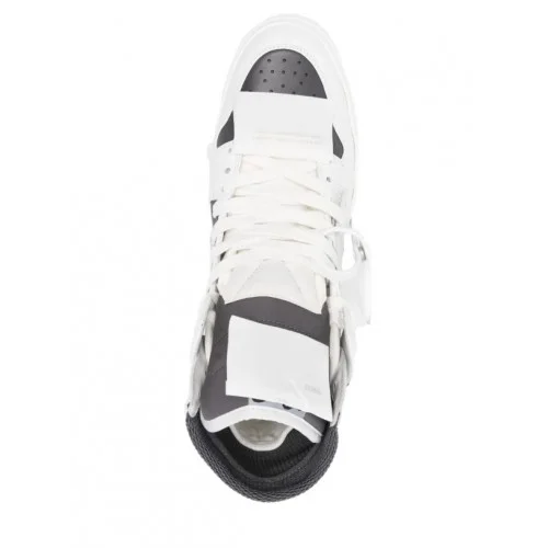 Sneakers OFF WHITE,High-top leather sneakers