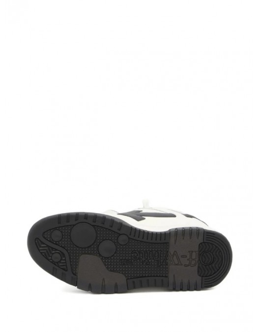 Sneakers OFF WHITE, Out of Office,Arrow-logo leather sneakers - OMIA189C99LEA0190110