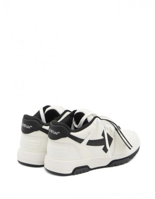 Sneakers OFF WHITE, Out of Office,Arrow-logo leather sneakers - OMIA189C99LEA0190110