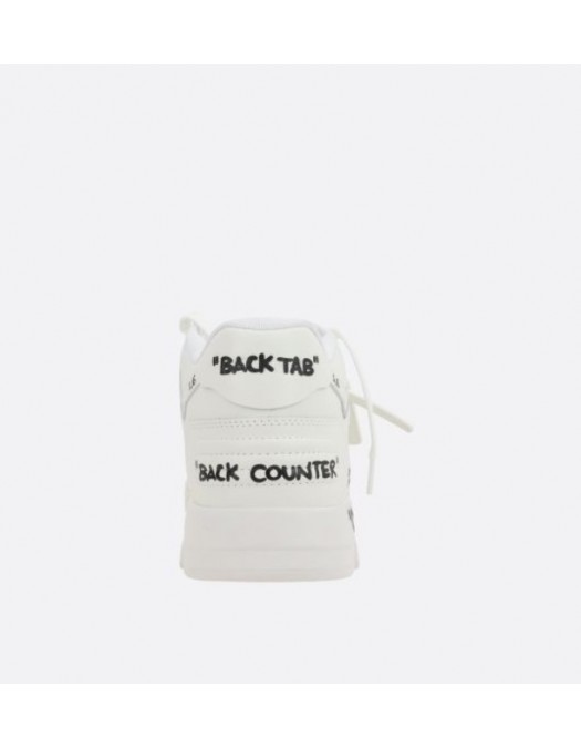 Sneakers OFF WHITE, Out Of Office Graffiti sneakers in smooth leather - OMIA189F25LEA0070110