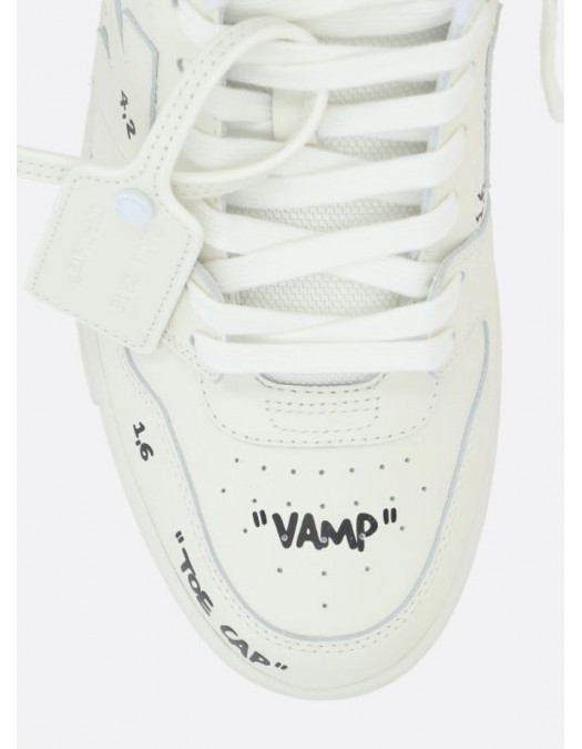 Sneakers OFF WHITE, Out Of Office Graffiti sneakers in smooth leather - OMIA189F25LEA0070110