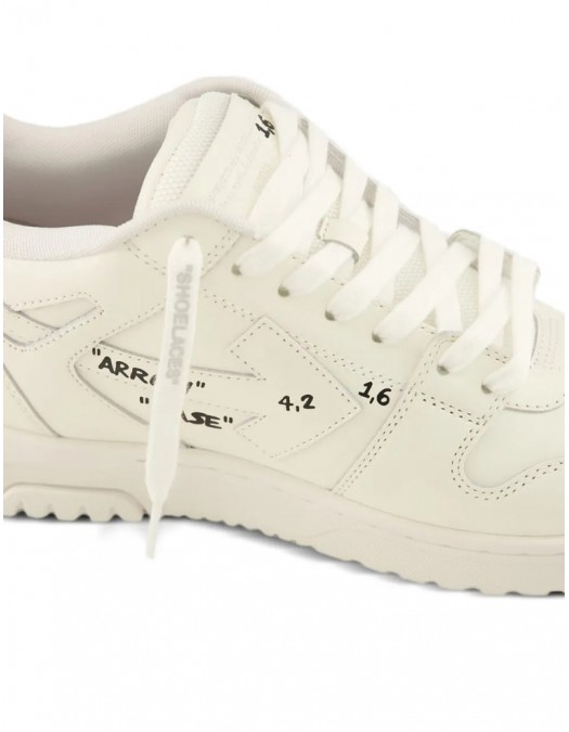 Sneakers OFF WHITE, Out Of Office Graffiti sneakers in smooth leather - OMIA189F25LEA0070110