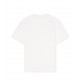 Tricou OFF WHITE, Floral embroidery cotton crew neck t-shirt,Rcegular - OWAA089F25JER0020110