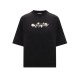 Tricou OFF WHITE, Frontal Logo, Roses, Black - OWAA124S25JER0020701