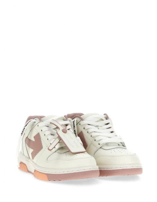 Sneakers OFF WHITE, Out Of Office, Pink Leather, White - OWIA259C99LEA0180130