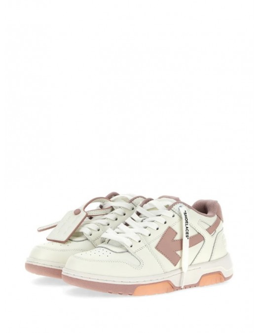 Sneakers OFF WHITE, Out Of Office, Pink Leather, White - OWIA259C99LEA0180130