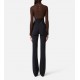 Pantaloni ELISABETTA FRANCHI,Trousers in lightweight crêpe fabric with jewel clasps - PA13257E2110