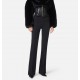 Pantaloni ELISABETTA FRANCHI,Trousers in lightweight crêpe fabric with jewel chain - PA14157E2110